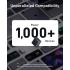 Anker 747 GaNPrime 150W Max USB-C Charger Block, 4-Port Compact Foldable GaN Charger for MacBook, iPhone 16 and More Series and Laptop - Black